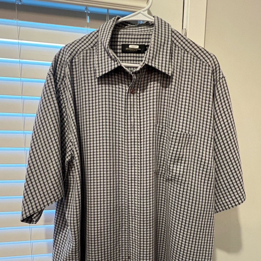 Bugatchi Uomo Short Sleeve Button Down
